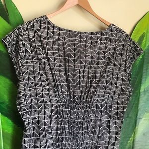 L Mata Traders Fair Trade Cotton Dress print